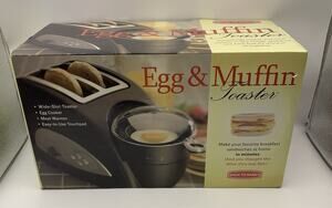 Egg And Muffin Toaster Back To Basics Brand New In Box